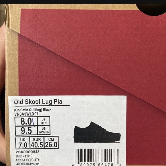 Vans by Opening Ceremony size 8(men) 9 1/2 (women) - Picture 5 of 5